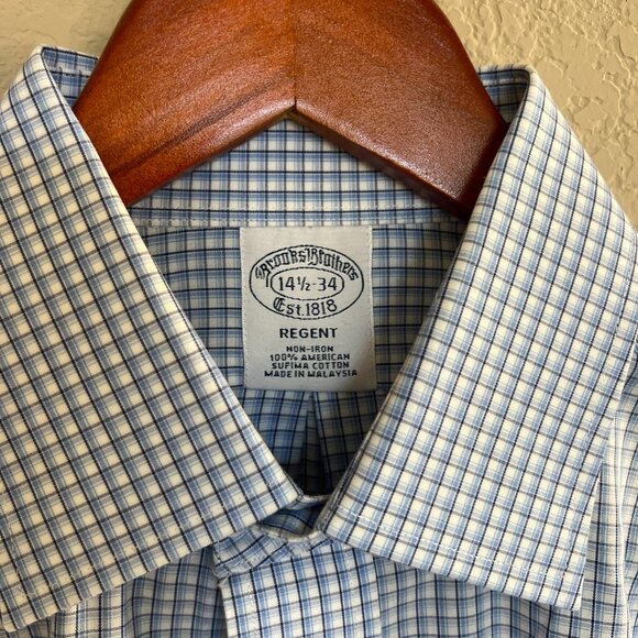 Brooks Brothers Mens Regent Dress Shirt (4 pack) 14 1/2 - 34 - Picture 10 of 10